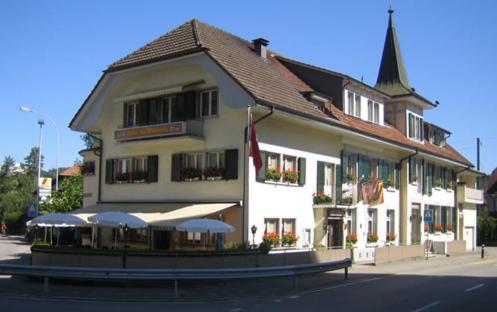 Hotel Restaurant Moleson Flamatt Buitenkant foto